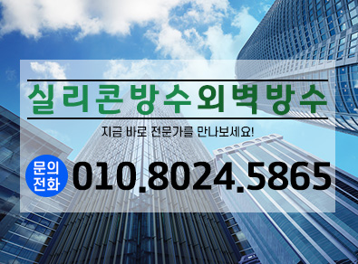 원주실리콘방수외벽방수